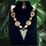 African Style Necklace Set. #22033