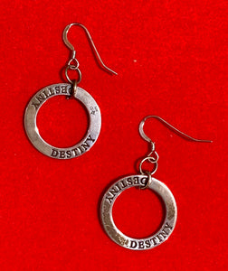 Sterling Silver "Destiny" Earrings 17100