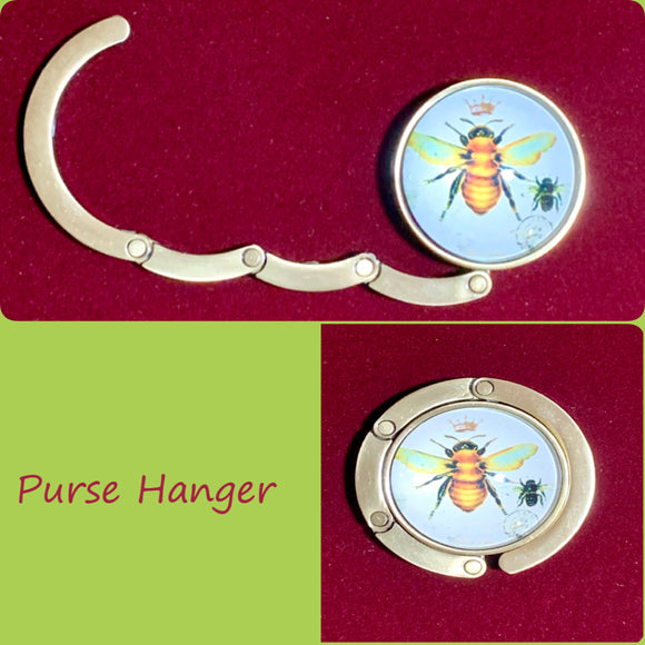 Purse Hanger (bee pic) 19009