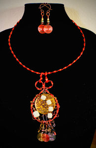 Copper Necklace Set, #20031