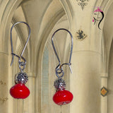 Coral Earrings  #14259