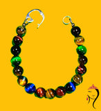 Rainbow Tiger Eye Bracelet #22046